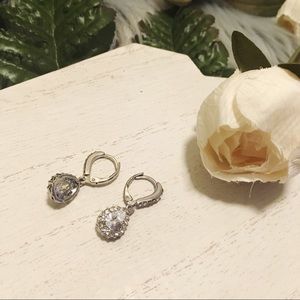 Givenchy Jewelry - GIVENCHY Silver Teardrop Earrings Givenchy Jewelry - GIVENCHY Silver Teardrop Earrings